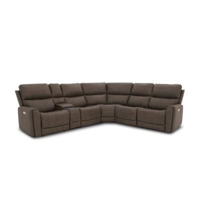 Dylan 6 Piece Sectional with 2 Power Ends